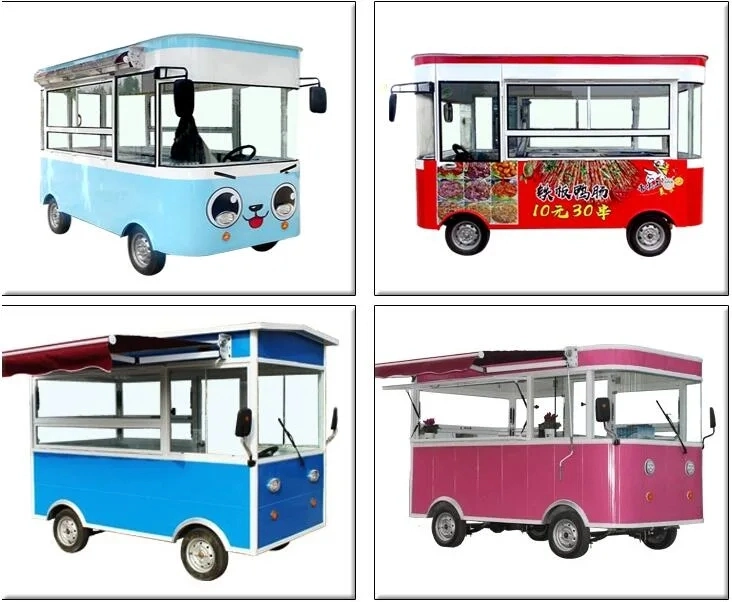 Electric Vending Car 5.3m Vending Compartment for Buffet Sales