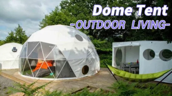 Casa prefabricada con cúpula, tienda de campaña, Glamping, cúpula del desierto al aire libre